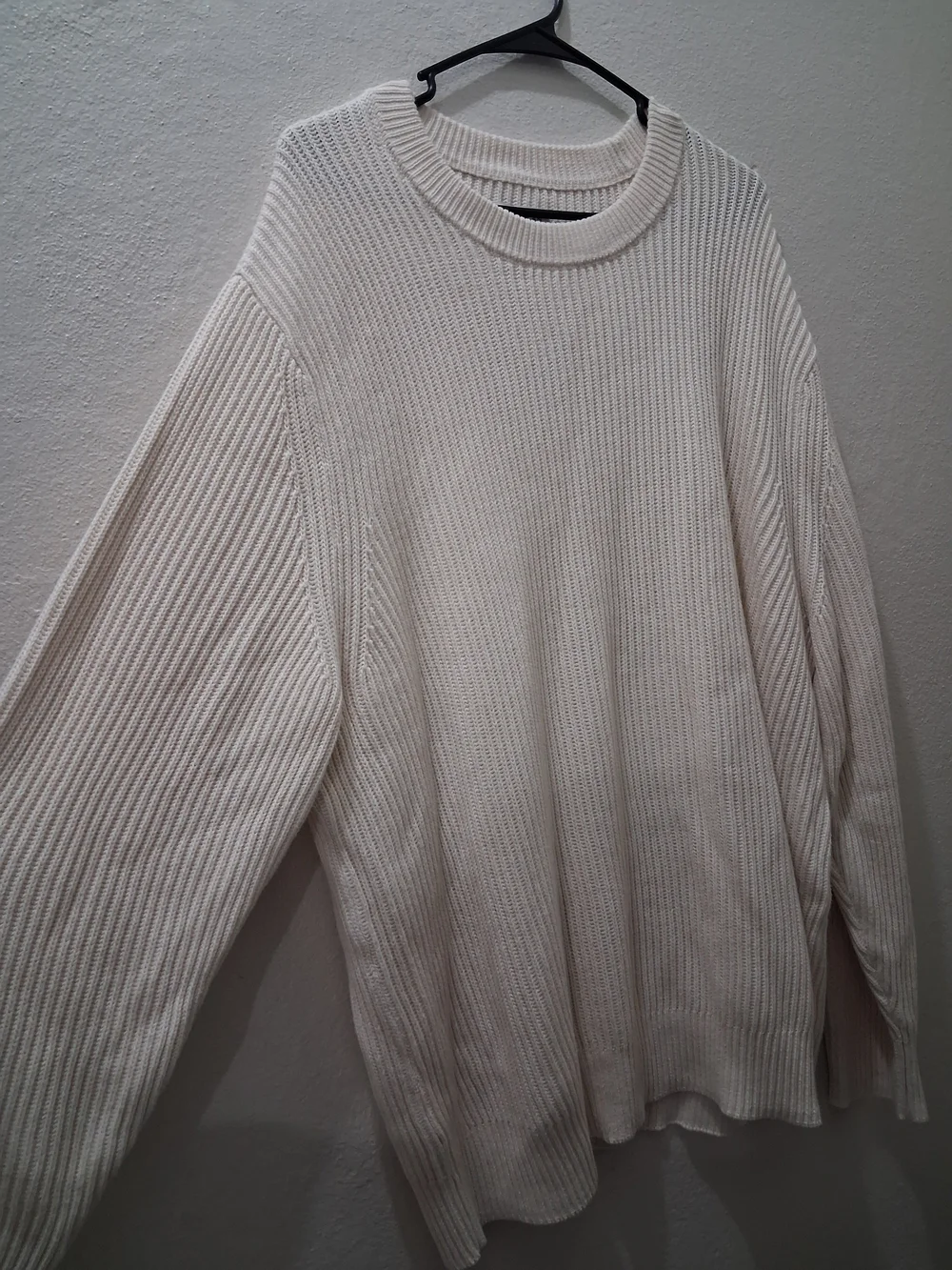 American Eagle Outfitters Crewneck Sweater in Cream